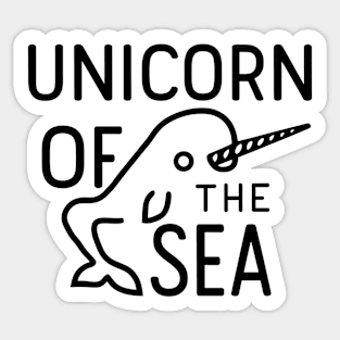 Unicorn Of the Sea Sticker